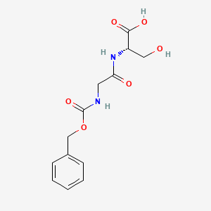 molecular formula C13H16N2O6 B13830504 Z-Gly-Ser-OH 