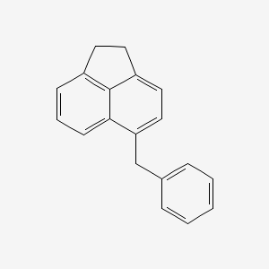 molecular formula C19H16 B13830586 5-Benzylacenaphthene CAS No. 4657-91-4