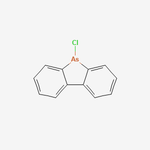 molecular formula C12H8AsCl B13830601 5H-Dibenzarsenole, 5-chloro- CAS No. 2866-58-2