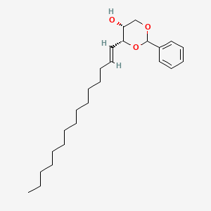 molecular formula C25H40O3 B13830613 (2R,3R,4E)-1,3-O-Benzylidene-4-octadecen e-1,2,3-tr 