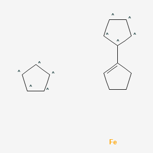 molecular formula C15H16Fe B13830659 CID 71774556 