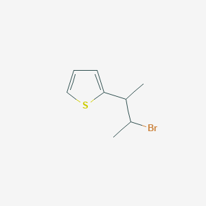 2-(3-bromobutan-2-yl)thiophene