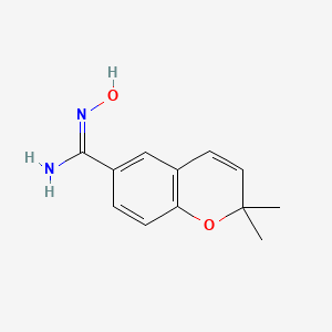 N'-Hydroxy-2,2-dimethyl-2H-chromene-6-carboximidamide