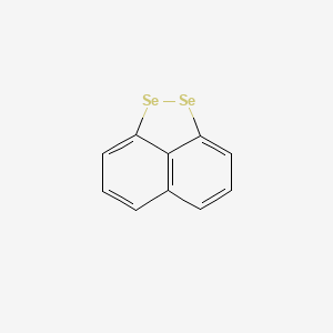 molecular formula C10H6Se2 B13830699 Naphtho(1,8-cd)-1,2-diselenole CAS No. 36579-71-2