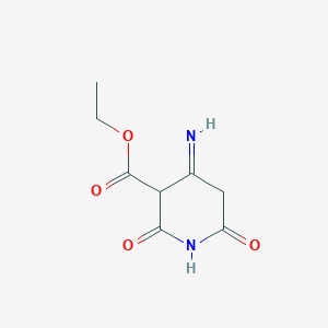 Ethyl 4-imino-2,6-dioxopiperidine-3-carboxylate