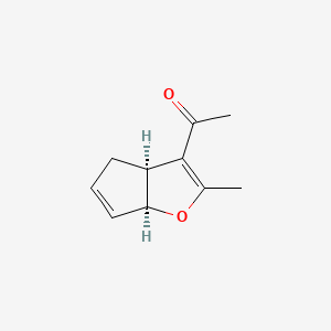 Ethanone, 1-[(3aS,6aS)-3a,6a-dihydro-2-methyl-4H-cyclopenta[b]furan-3-yl]-