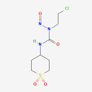 4-[3-(2-Chloroethyl)-3-nitrosoureido]tetrahydro-2H-thiopyran 1,1-dioxide