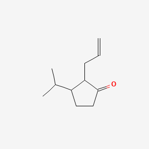 3-Propan-2-yl-2-prop-2-enylcyclopentan-1-one