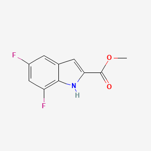 5,7-Difluoro-2-indolecarboxylic acid methyl ester