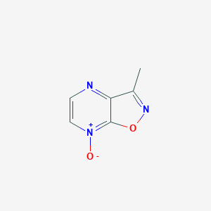 3-Methyl[1,2]oxazolo[4,5-b]pyrazine 7-oxide