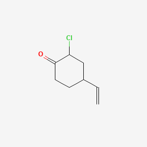 Cyclohexanone, 2-chloro-4-ethenyl-