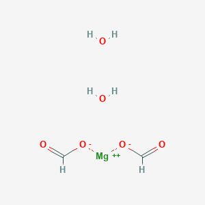 molecular formula C2H6MgO6 B13831233 magnesium;diformate;dihydrate 