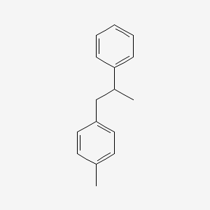 molecular formula C16H18 B13831244 1-Methyl-4-(2-phenylpropyl)benzene 