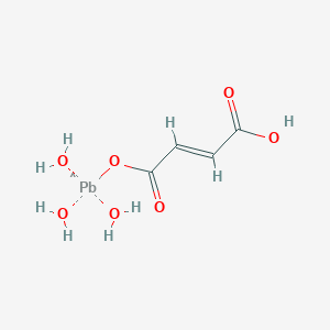 molecular formula C4H9O7Pb B13831324 Lead maleate tribasic 