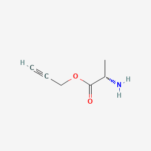 molecular formula C6H9NO2 B13831330 l-Alanine propargyl ester 