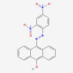 (E)-10-((2,4-dinitrophenyl)diazenyl)anthracen-9-ol