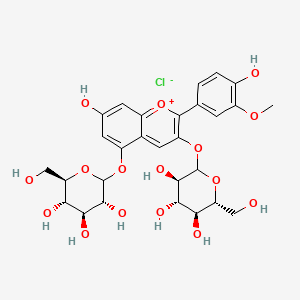 molecular formula C28H33ClO16 B13831347 Peonidin 3,5-diglucoside chloride 