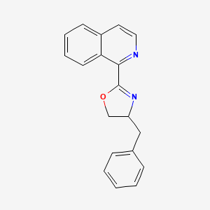 molecular formula C19H16N2O B13831394 (S)-Bn-iQuinox 