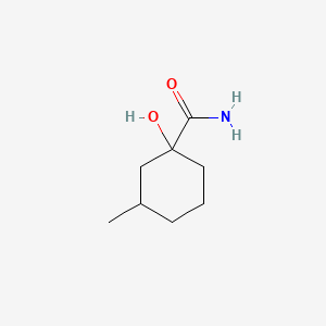 Cyclohexanecarboxamide, 1-hydroxy-3-methyl-