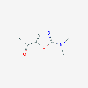 1-(2-(Dimethylamino)oxazol-5-yl)ethanone