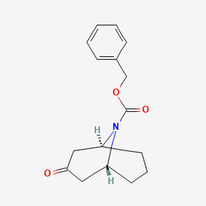 benzyl (1R,5S)-3-oxo-9-azabicyclo[3.3.1]nonane-9-carboxylate