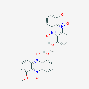 copper;6-methoxy-5,10-dioxidophenazine-5,10-diium-1-ol