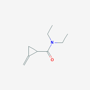 Cyclopropanecarboxamide, N,N-diethyl-2-methylene-(9CI)