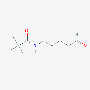 Propanamide, 2,2-dimethyl-N-(5-oxopentyl)-