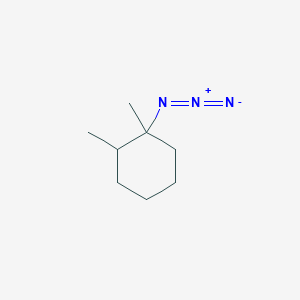 B1383167 1-Azido-1,2-dimethylcyclohexane CAS No. 1824545-23-4