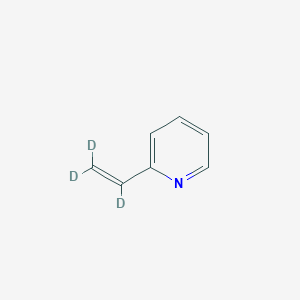 2-(1,2,2-Trideuterioethenyl)pyridine