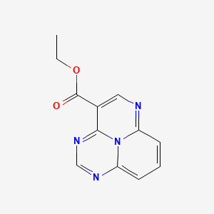 Ethyl 1,3,6,9b-tetraazaphenalene-4-carboxylate