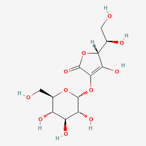 molecular formula C12H18O11 B13831742 2-o-a-d-Glucopyranosyl-l-ascorbic acid 