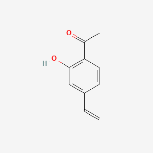 1-(4-Ethenyl-2-hydroxyphenyl)ethanone