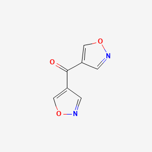 molecular formula C7H4N2O3 B13831859 Di(isoxazol-4-yl)methanone 