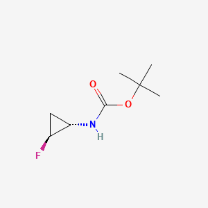 tert-Butyl ((1S,2S)-2-fluorocyclopropyl)carbamate