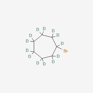 molecular formula C7H13Br B13831870 Bromocycloheptane-D13 CAS No. 35558-50-0