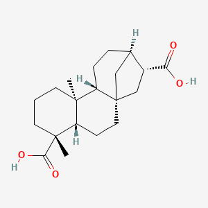 (1S,4S,5R,9S,10R,13R,14R)-5,9-dimethyltetracyclo[11.2.1.01,10.04,9]hexadecane-5,14-dicarboxylic acid