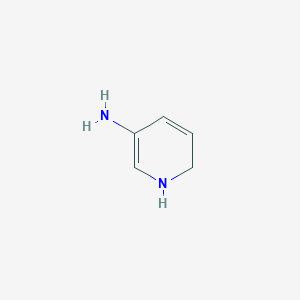 molecular formula C5H8N2 B13832043 1,2-Dihydropyridin-5-amine 