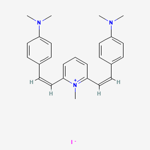 1-Methyl-2,6-bis(p-dimethylamino-styryl)-pyridinium-iodide