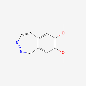 molecular formula C11H12N2O2 B13832163 7,8-Dimethoxy-1H-2,3-benzodiazepine 