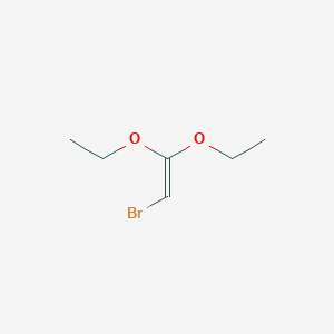 molecular formula C6H11BrO2 B13832279 2-Bromo-1,1-diethoxyethene CAS No. 42520-11-6