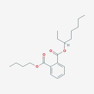 molecular formula C20H30O4 B13832327 Phthalic acid, butyl oct-3-yl ester 