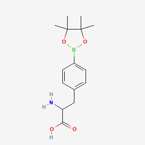 (S)-2-Amino-3-[4-(4,4,5,5-tetramethyl-[1,3,2]dioxaborolan-2-yl)-phenyl]-propionic acid