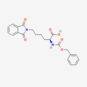 molecular formula C22H22N2O6 B13832411 6-N-Phtholyl-2-N-Z-L-lysine 