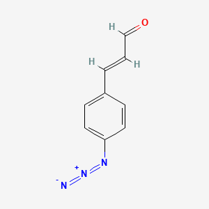 (E)-3-(4-azidophenyl)prop-2-enal