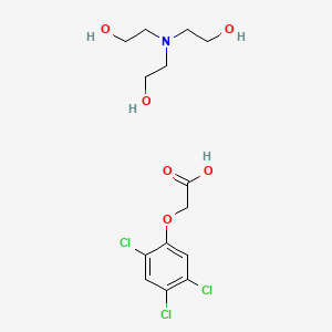 molecular formula C14H20Cl3NO6 B13832562 2,4,5-T-trolamine CAS No. 3813-14-7