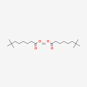 molecular formula C20H38O4Sn B13832606 Bis(7,7-dimethyloctanoyloxy)tin 