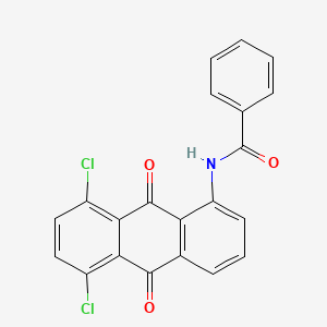 N-(5,8-Dichloro-9,10-dihydro-9,10-dioxo-1-anthryl)benzamide