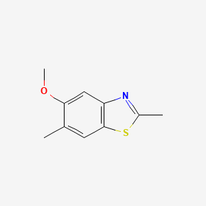 5-Methoxy-2,6-dimethyl-1,3-benzothiazole