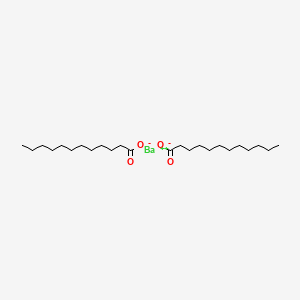 molecular formula C24H46BaO4 B13832709 Barium dodecanoate 